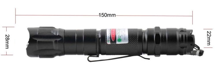 4 Mile Military Grade Green Laser Pointer Recharge Kit